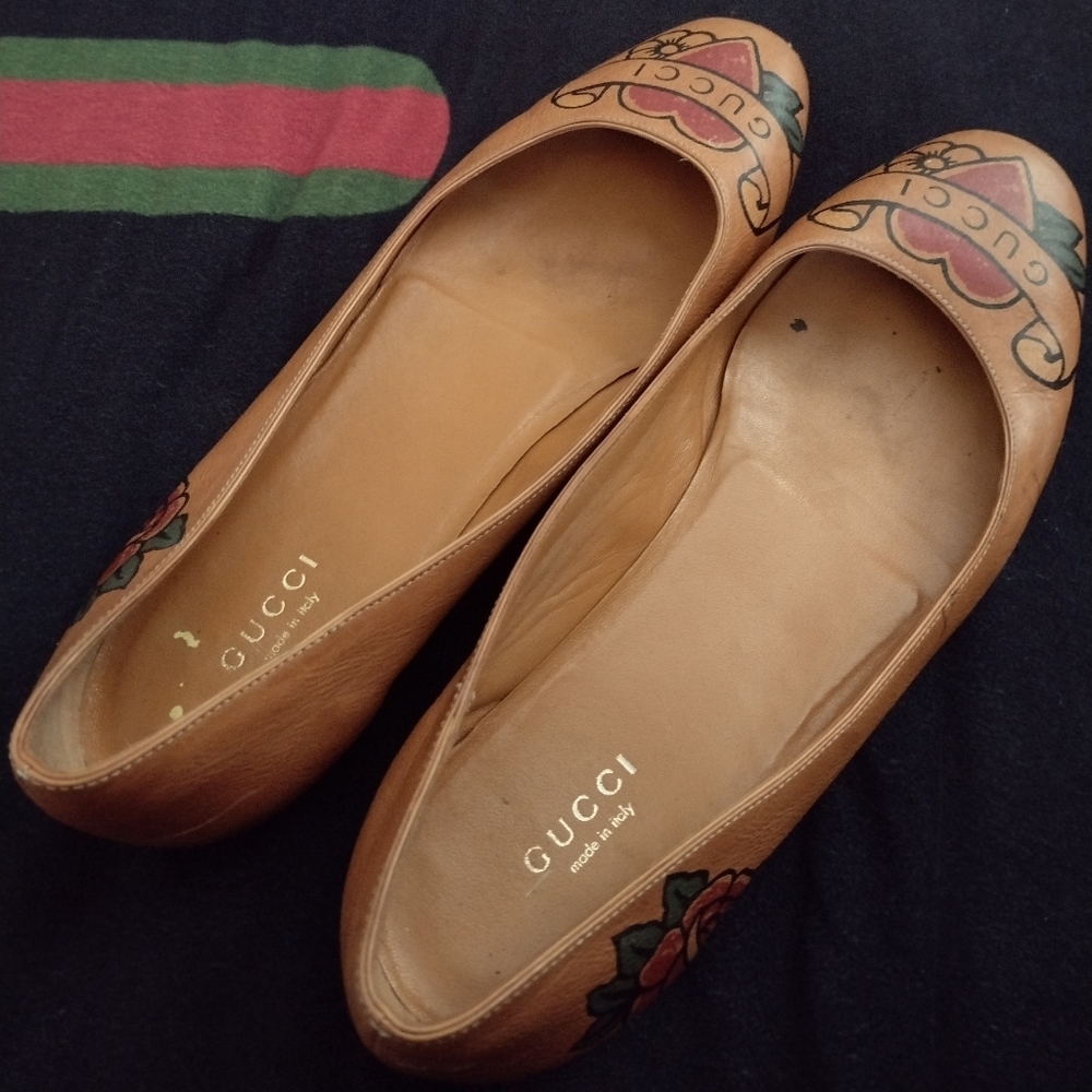 Gucci ballerina flats